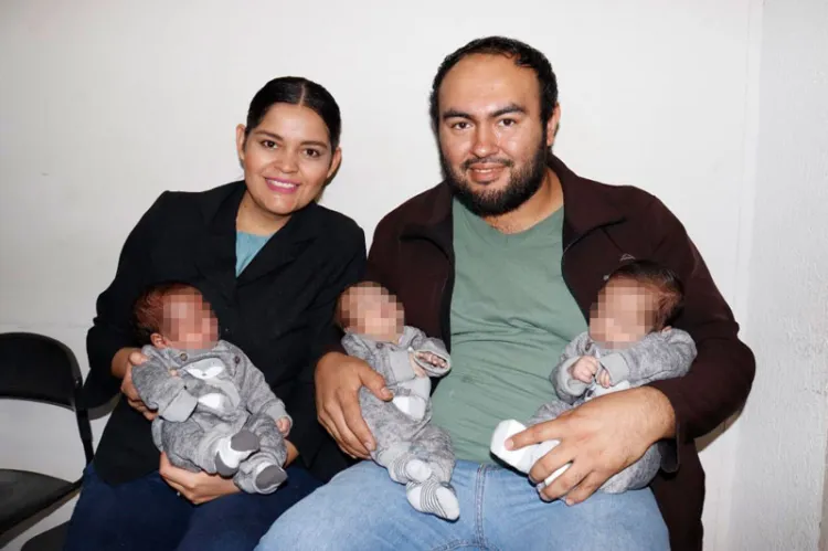 Nacen trillizos varones en HGP del IMSS Sonora
