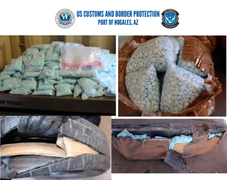 Incautan pastillas de fentanilo