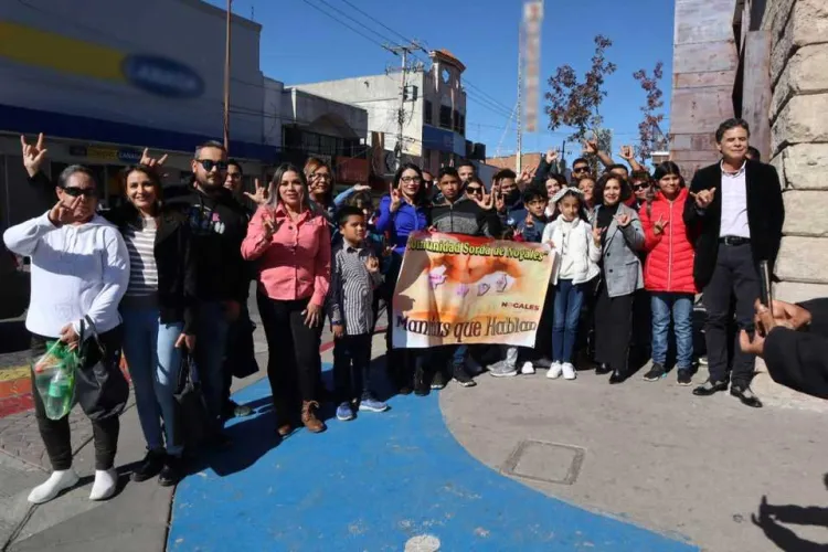 Apoya Gobierno Municipal a comunidad sorda de Nogales