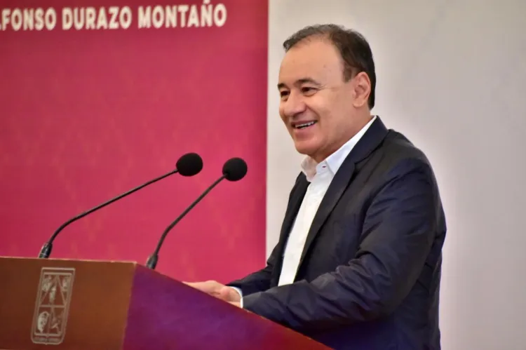 Gobernador Durazo acompañará a AMLO en marcha