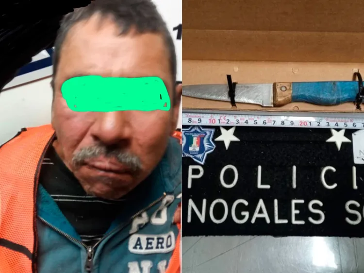 Atemorizaba con cuchillo en mano a clientes