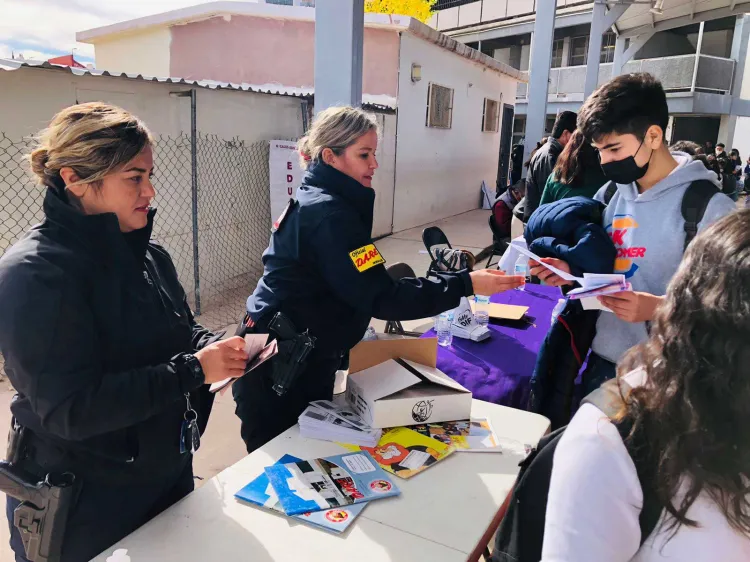 Llevan jornadas por la paz a 40 planteles educativos