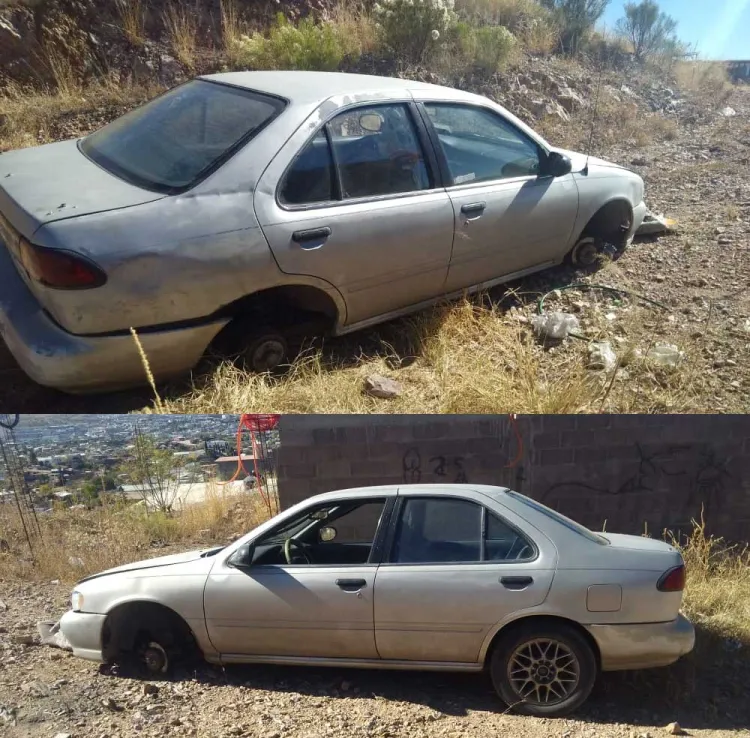 Recupera vehículo víctima de robo