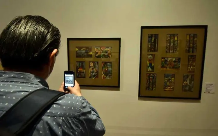 Exhiben obra inédita de Diego Rivera