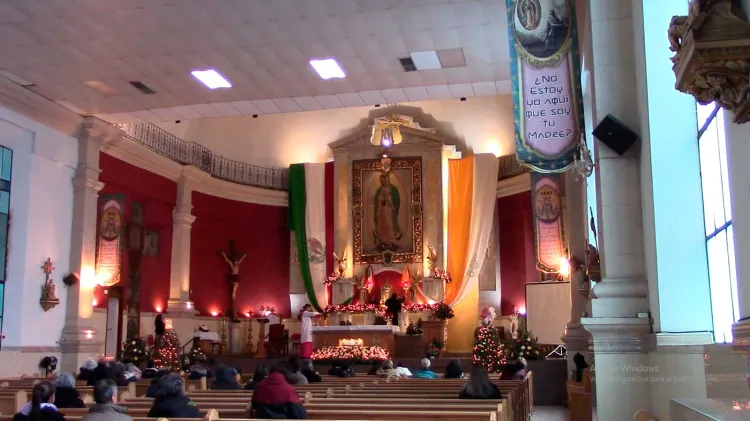 Celebran Día de la Virgen de Guadalupe