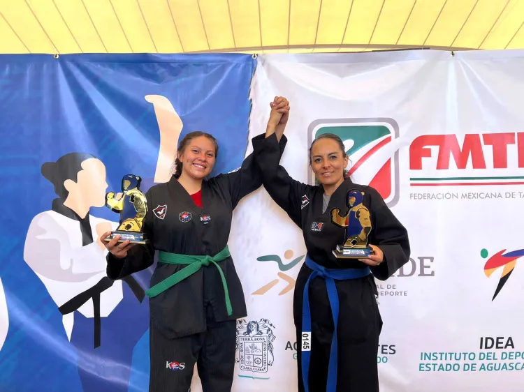 Destacan heptatletas en competencia nacional de Tae Kwon Do