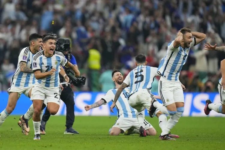 Argentina logra tercera estrella