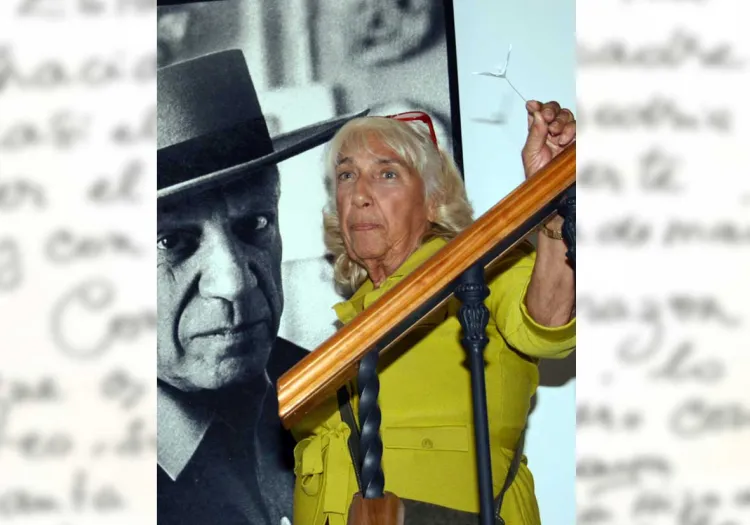 Murió Maya Ruiz-Picasso, hija del famoso pintor Pablo Picasso