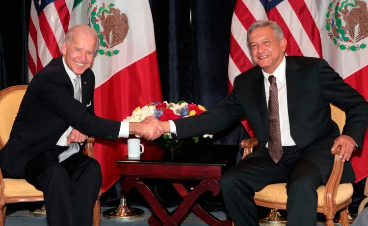 Por “amistad”, López Obrador pide a Biden aterrizar en el AIFA