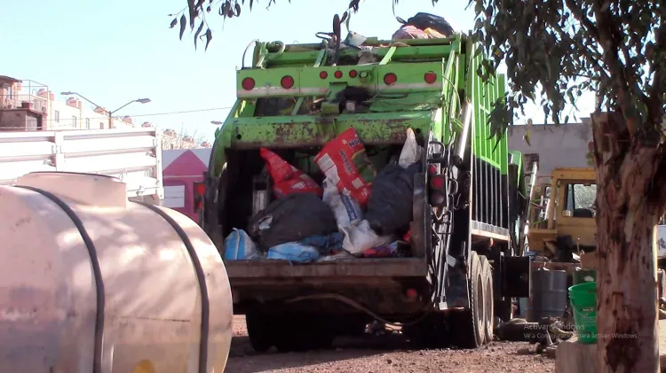 Invitan a respetar horarios de recolección de basura en fin de año