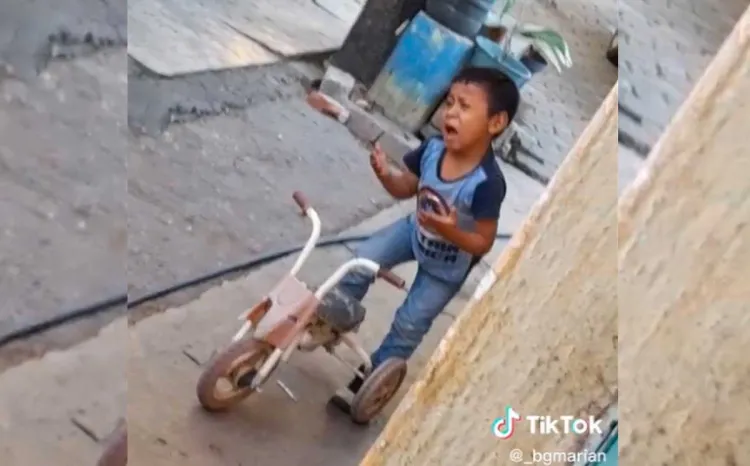 Canta niño canción de Amanda Miguel y se vuelve viral