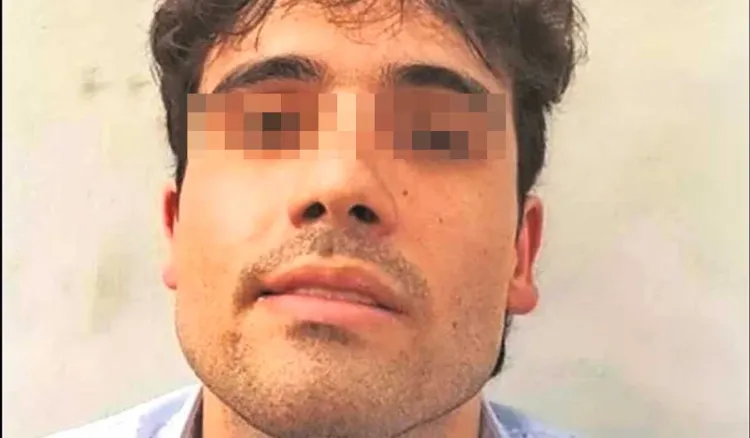 Ovidio Guzmán, hijo de “El Chapo”, ya está en el campo militar 1 de CDMX