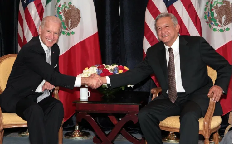 Agradece AMLO a Biden por elegir el AIFA para llegar a México