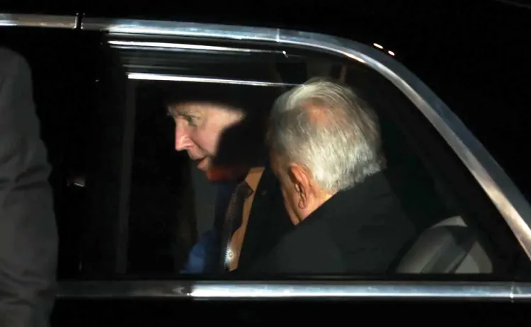Se pasean AMLO y Biden por más de una hora en “La Bestia”