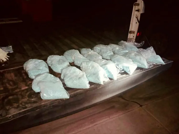 Aseguran 15.5 kilos de fentanilo en Navojoa