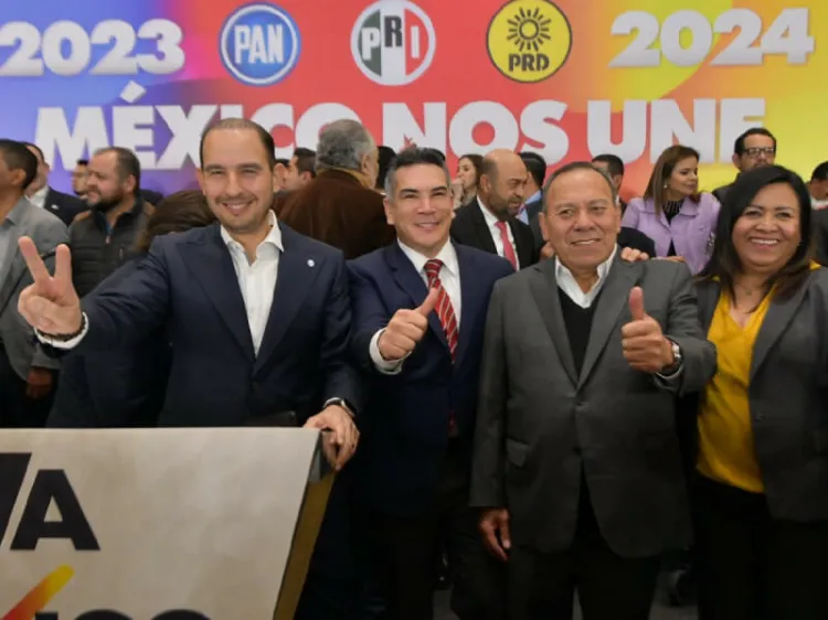 Unen fuerzas con “Va por México” para el 2024