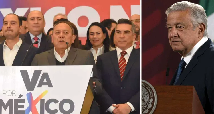 Quieren PRI, PAN y PRD "regresar por sus fueros": AMLO