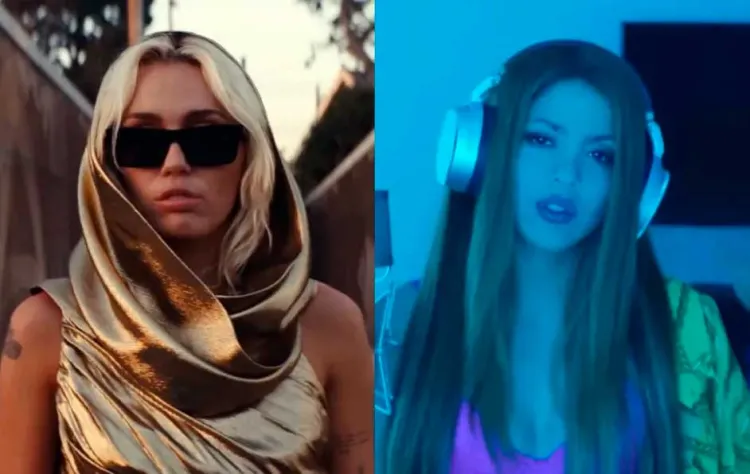 Desplaza 'Flowers' de Miley Cyrus a Shakira y a Bizarrap en canción más escuchada