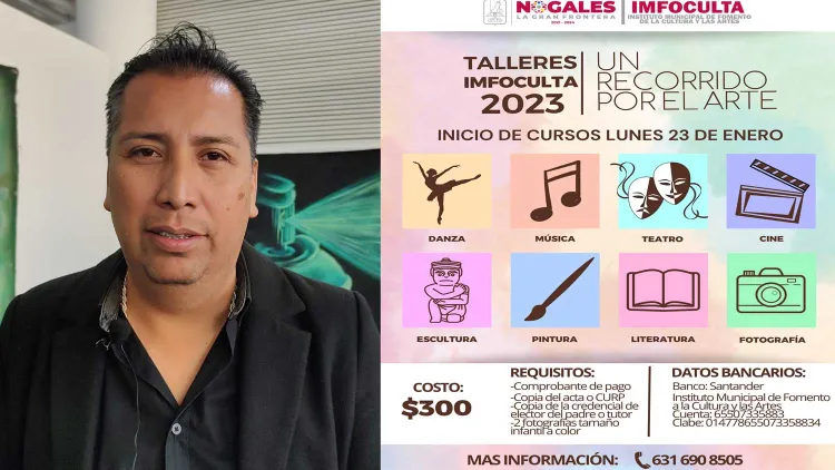 Convocan a variedad de cursos del Imfoculta