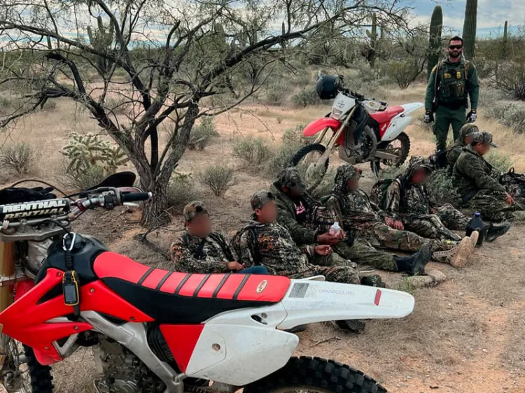 Detienen a migrantes en hechos distintos