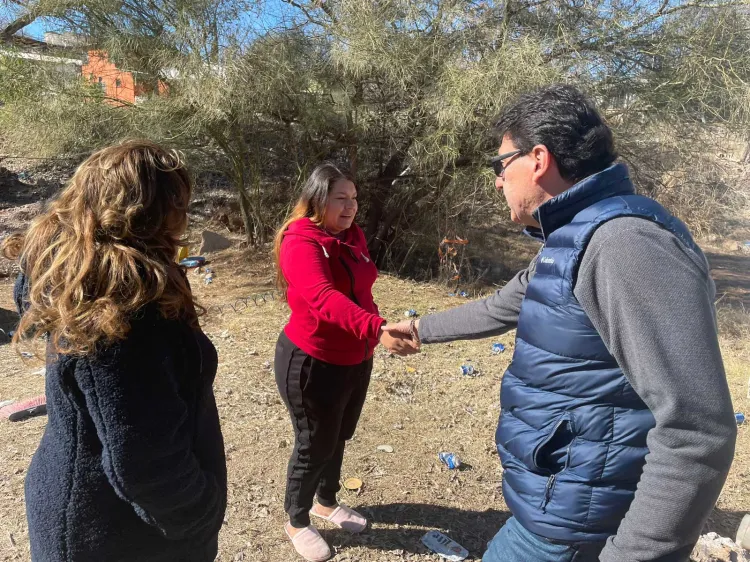 Supervisa Alcalde avance de obras en la Buenos Aires