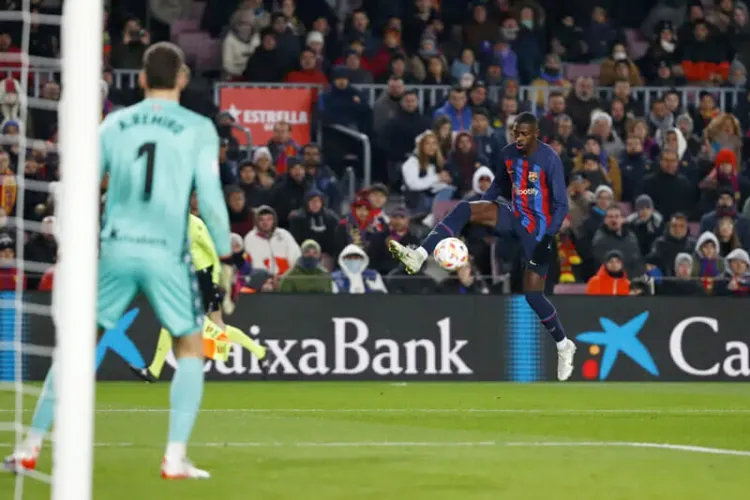 Dembelé mete gol del gane