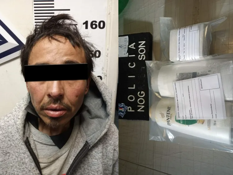 Quería bañarse y roba shampoo de farmacia