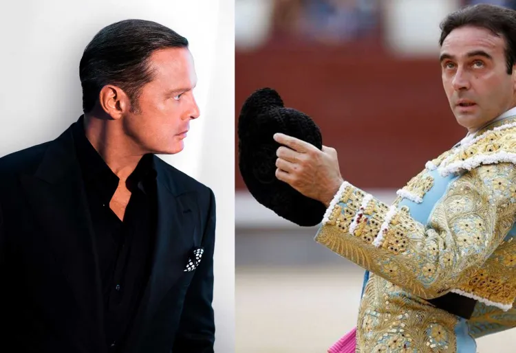 Casi llegan a los golpes Luis Miguel y Enrique Ponce por Paloma Cuevas