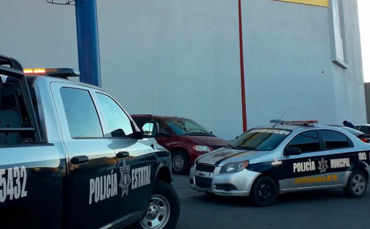 Roban dos comercios por separado