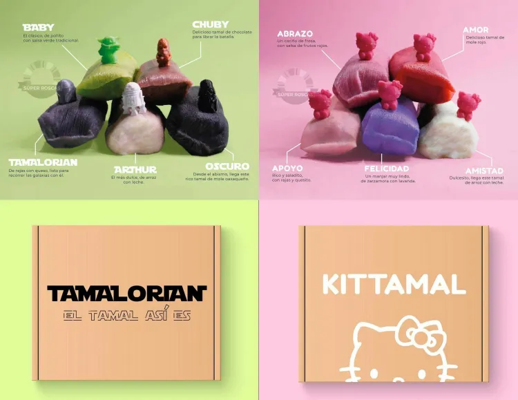 Para el Día de la Candelaria surgen 'Tamalorians' y 'Kittamales'