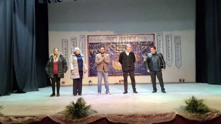 Realizan evento cultural y artístico la Zona Escolar número 3