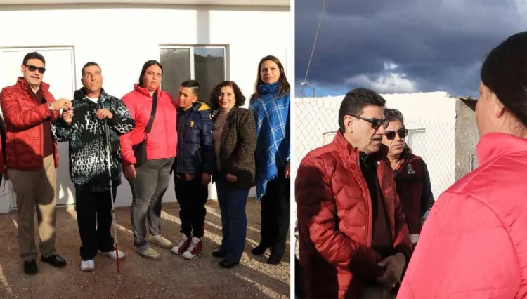 Benefician a familias con viviendas