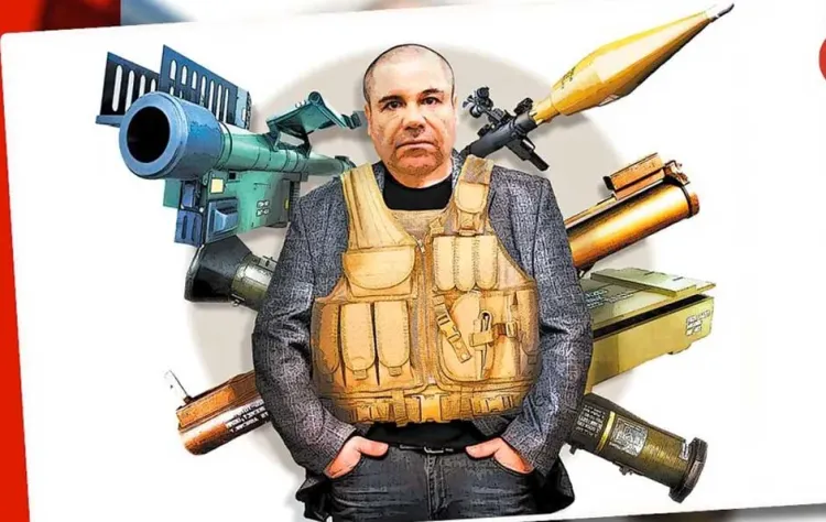 Intentó 'El Chapo' Guzmán comprar misil antiaéreo y cohete antitanques en EU