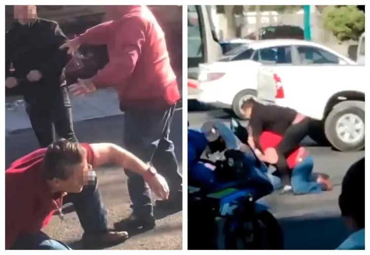 Tremenda paliza recibe Alfredo Adame en otra pelea callejera