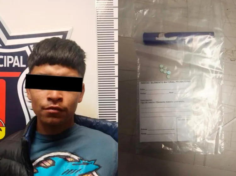 Detenido con fentanilo al tirar basura en plena calle