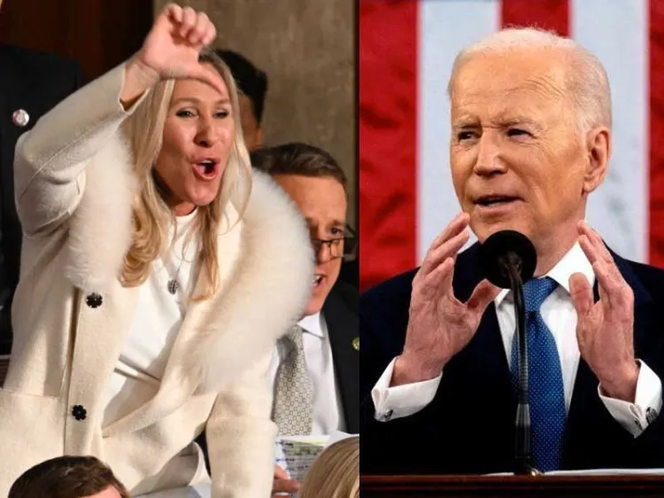 Grita legisladora ¡Mentiroso! a Biden durante su discurso del Estado de la Unión