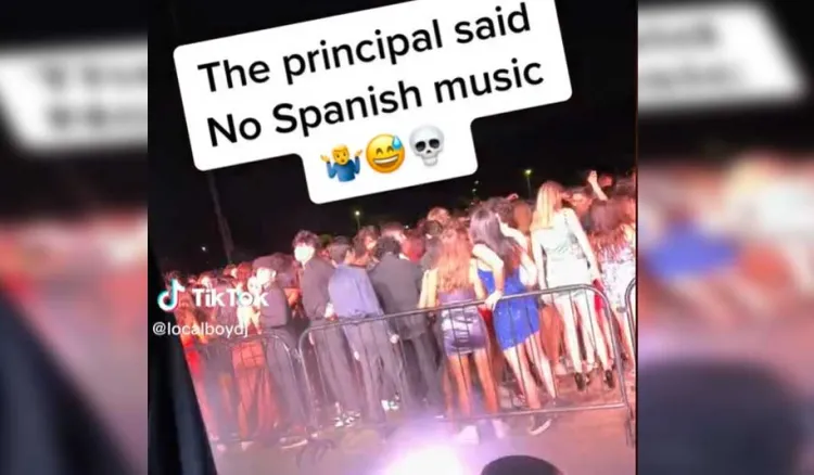 Enloquecen estadunideses al escuchar ‘La Chona’ en fiesta de graduación