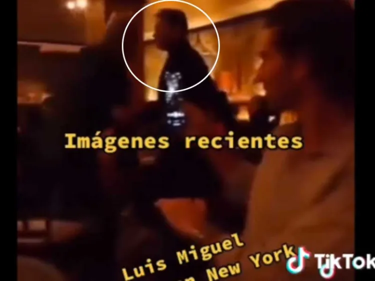 Captan a Luis Miguel en restaurante de Nueva York