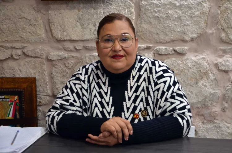 Defiende autonomía Leticia Calderón de comisionada PT Nogales