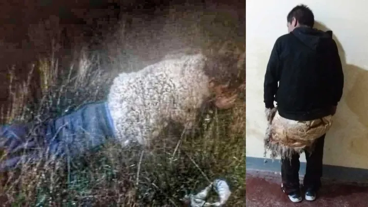 Se disfraza preso de oveja e intenta escapar de prisión en Bolivia