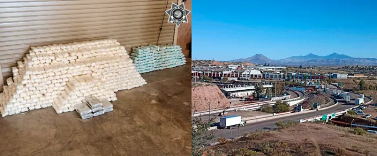 Detienen a conductor con millonario cargamento de narcóticos