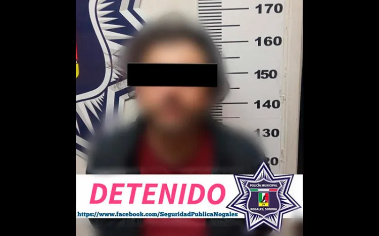 Detienen a sujeto tras agresión a pareja y menores