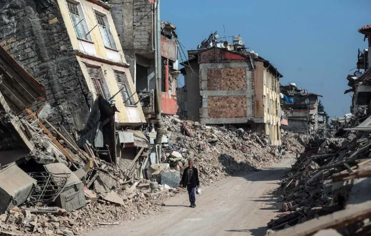 Nuevo sismo en Turquía derriba construcciones; reportan 1 muerto y 69 heridos