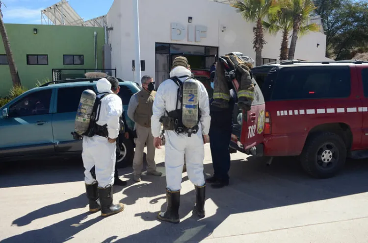 Atienden posible derrame de mercurio en albergue del DIF