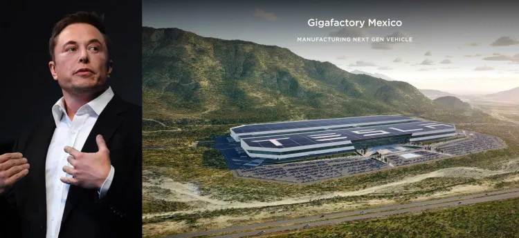 Presenta Elon Musk diseño de gigafábrica de Tesla en Nuevo León