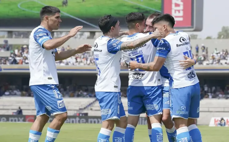 Puebla golea a los Pumas