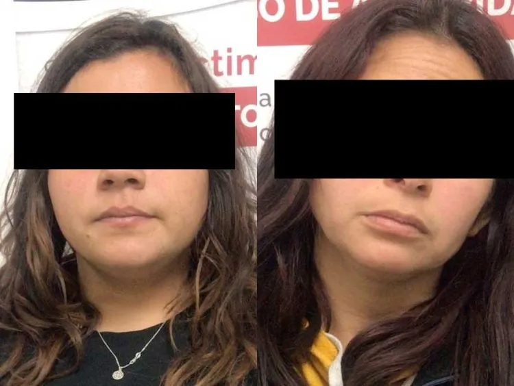 Detienen a dos mujeres con armas y droga