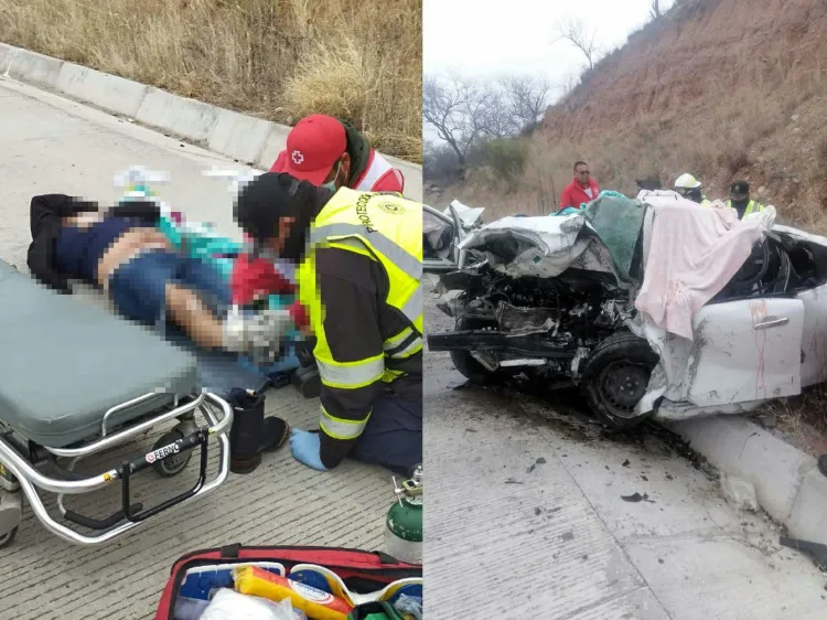 Internan en el Cereso II a responsable de choque carretero