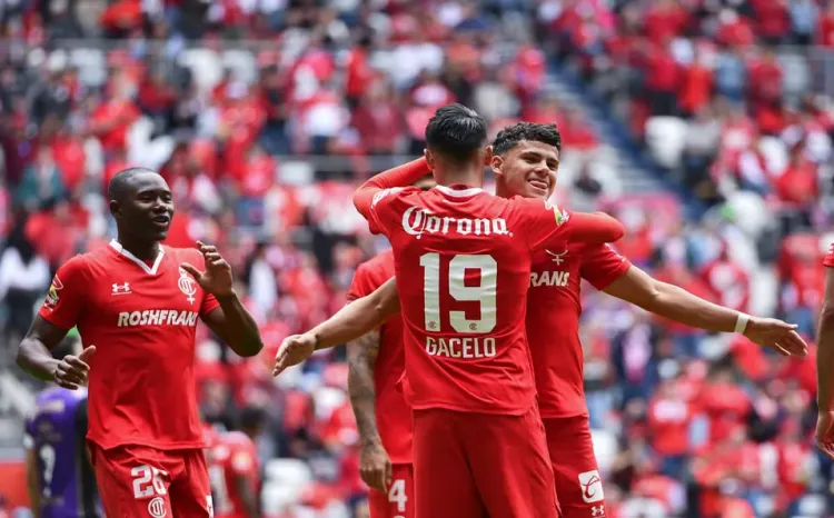 Toluca gana por goliza
