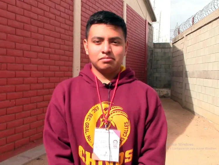 Pide joven estudiante apoyo a víctimas de violencia y a victimarios